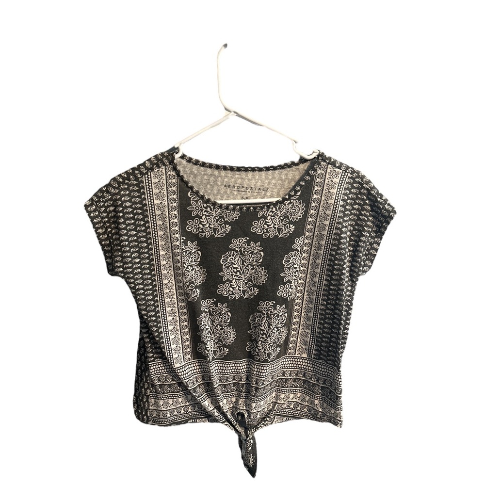 Grey Crop top